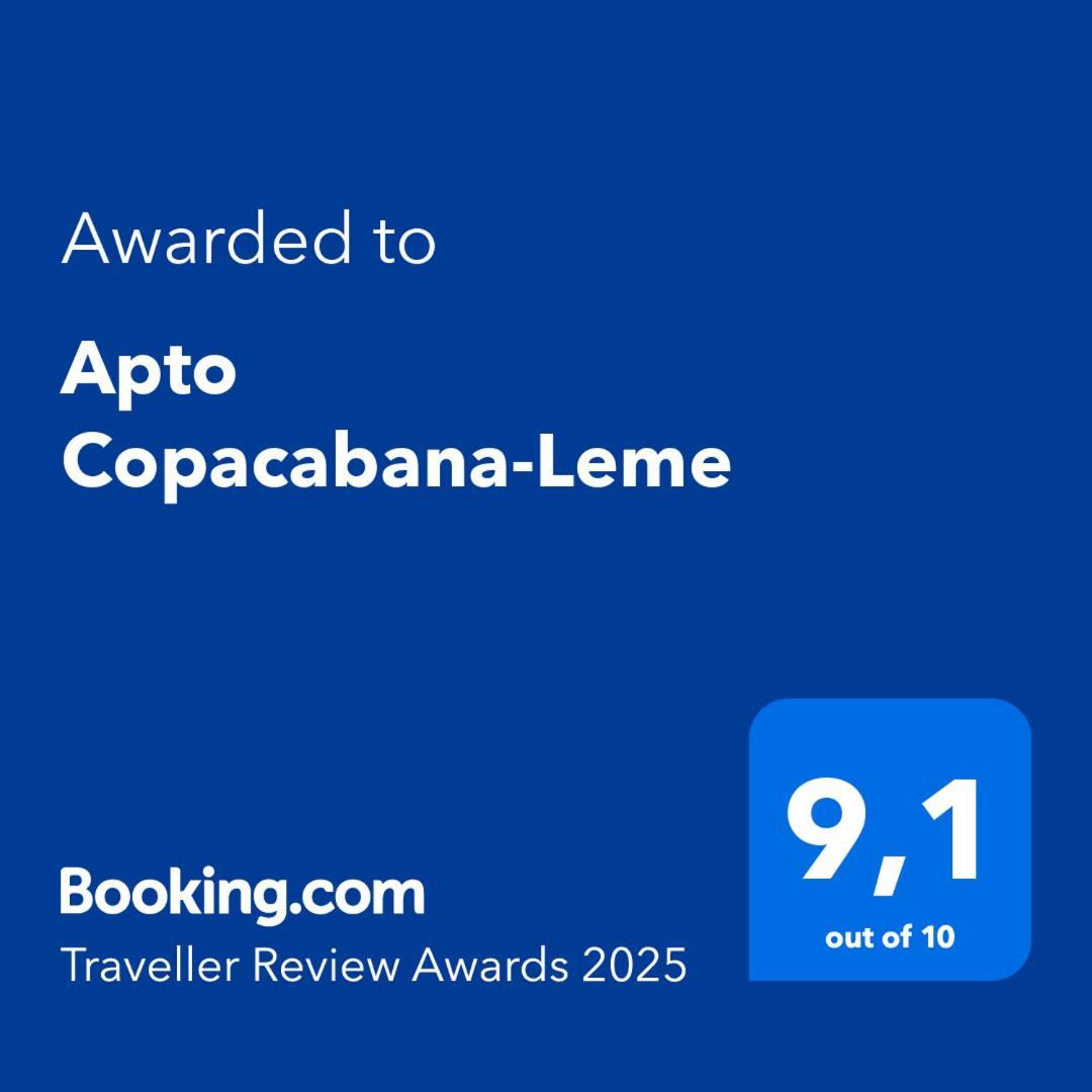 Apto Copacabana-Leme ริโอเดจาเนโร ภายนอก รูปภาพ